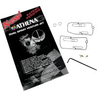 Venturimunstyckesats Dual Spray Svart/guld ATHENA