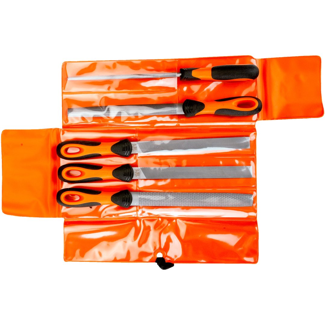 Verkstadsfilar Filsats 5st 10" MEDIUM SKAFT BAHCO – bild 3