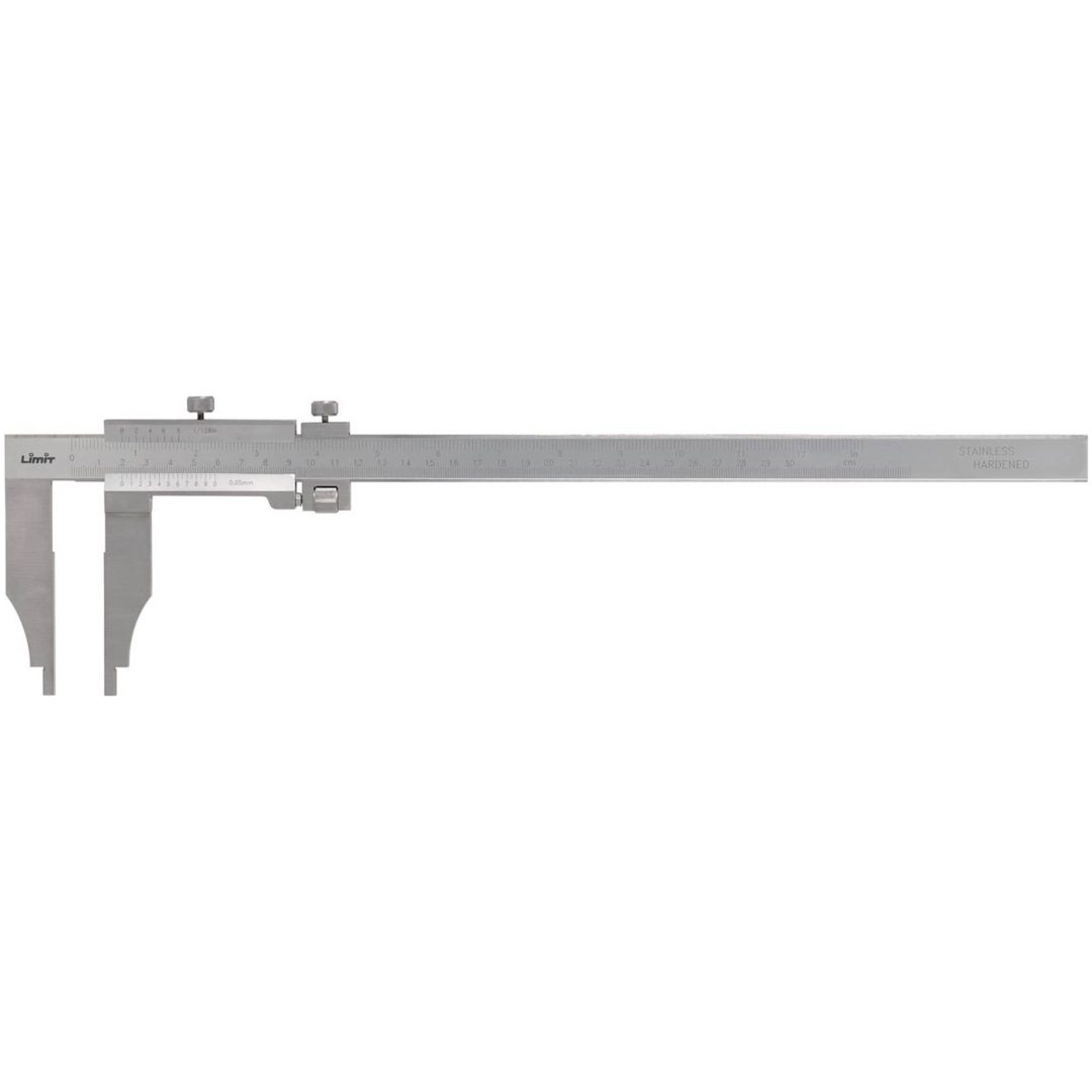 Verkstadsskjutmått med fininställning, rostfritt Limit VERKSTADSSKJUTMÅTT 300X90MM