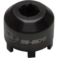 Verktyg Spanner Nut Socket Svart/Oxid Carbonstål/Steel MOTION PRO