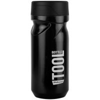 Verktygsflaska Svart 600ml Screw-on Kork Polisport