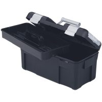 Verktygslåda 20 Svart/silver RAACO