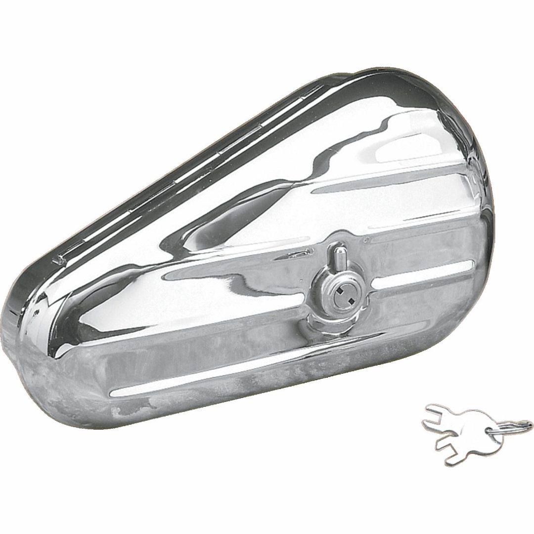 Verktygslåda Teardrop Höger Sida Krom DRAG SPECIALTIES RGHT CHR TEARDROP TOOLBOX