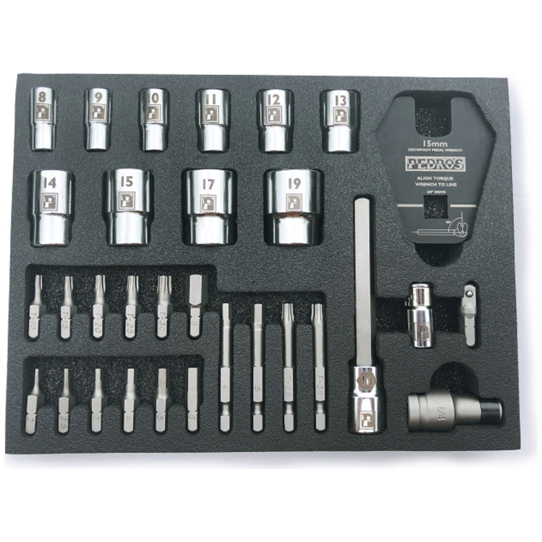 Verktygssats Pro Bit And Socket Set - 31 Delar PEDROS TOOL KIT – bild 2