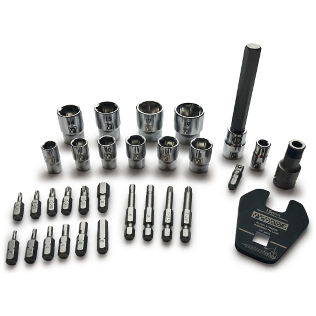 Verktygssats Pro Bit And Socket Set - 31 Delar PEDROS TOOL KIT