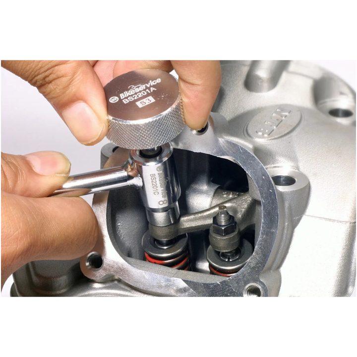 Verktygssats Tappet Adjuster Krom BIKESERVICE – bild 4