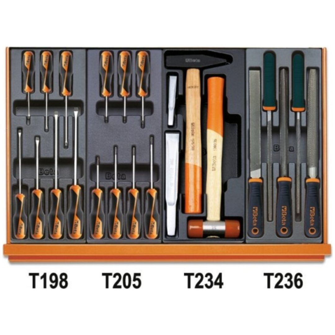 Verktygssats Universal 146 delar BETA – bild 2