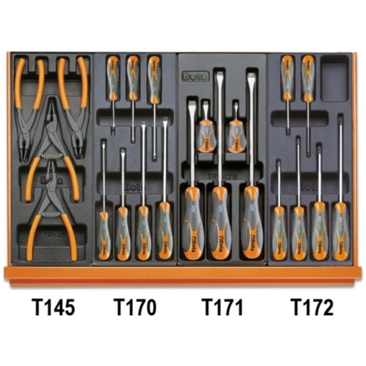 Verktygssats Universal 161 Delar BETA – bild 3