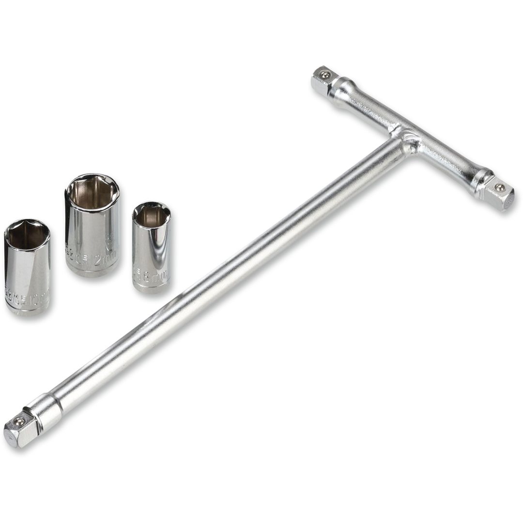Verktygsset T-handle Driver Silver MOOSE RACING Skiftnyckel