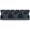 Vertikal trädgård 12 krukor antracit polypropylen vidaXL – miniatyr 7