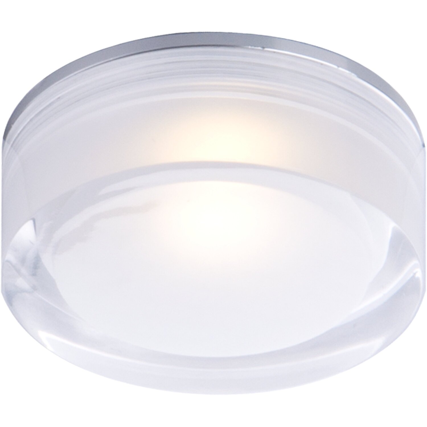 Badrumslampa aneta lighting - Downlight vetro klar frost akryl