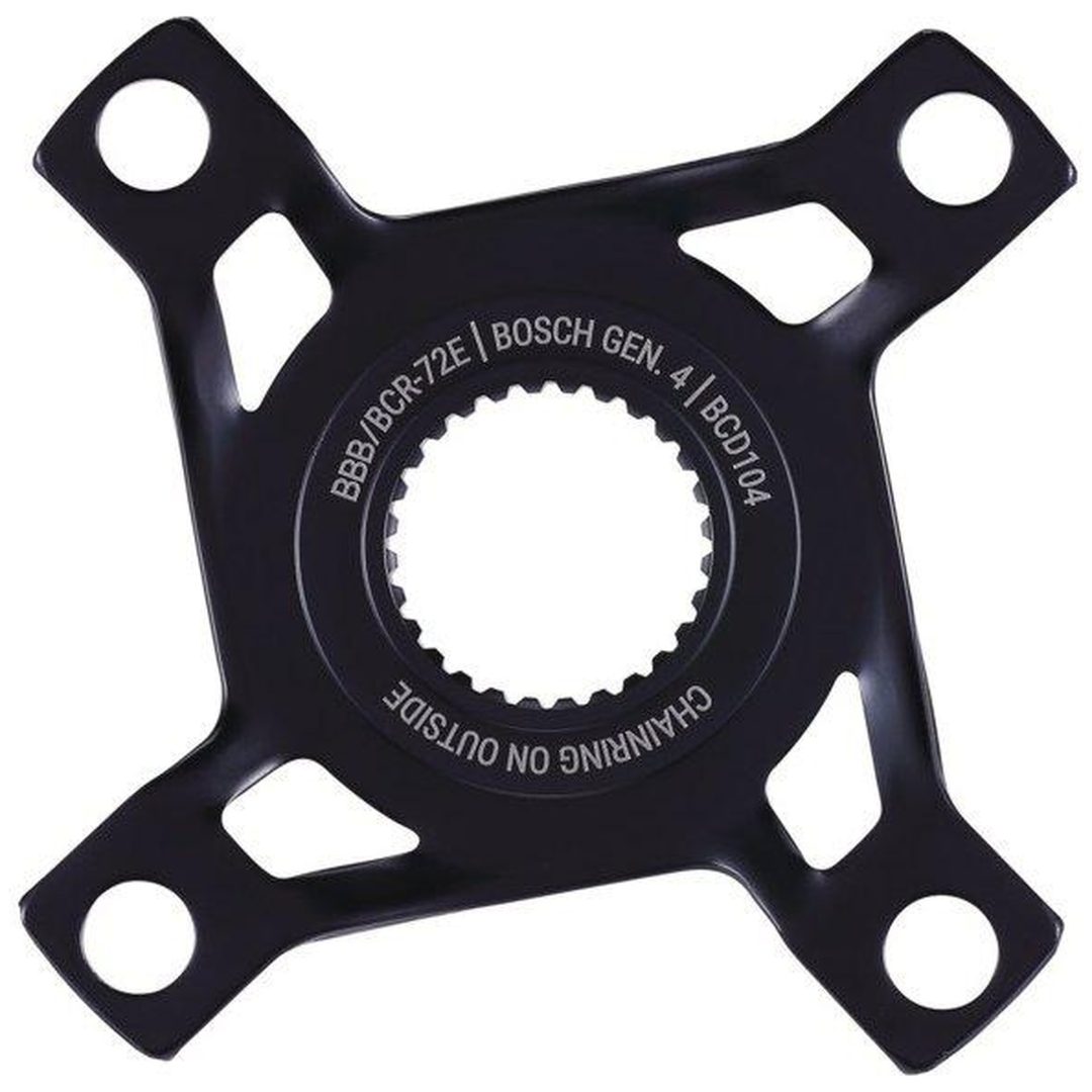 Vevarmsspindel G4-104 4-CL52 Svart BBB