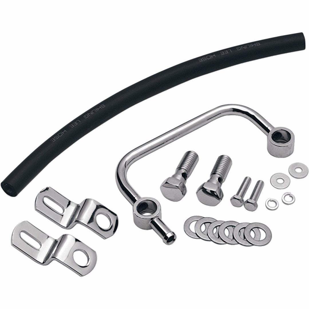 Vevhus Ventilations Kit DRAG SPECIALTIES Chrome
