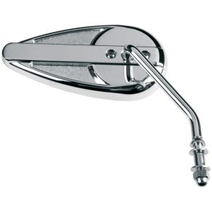 VICMA Water Drop Right Mirror OEM 5/16" - Chrome Harley Davidson (1pc)