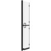 Vikbar duschvägg med frostat ESG-glas vidaXL 70 x 190 cm – miniatyr 6