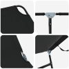 vikbar solstol 2 st portabel svart 600D Oxford tyg vidaXL Standard – miniatyr 8