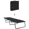 vikbar solstol 2 st portabel svart 600D Oxford tyg vidaXL Standard – miniatyr 9
