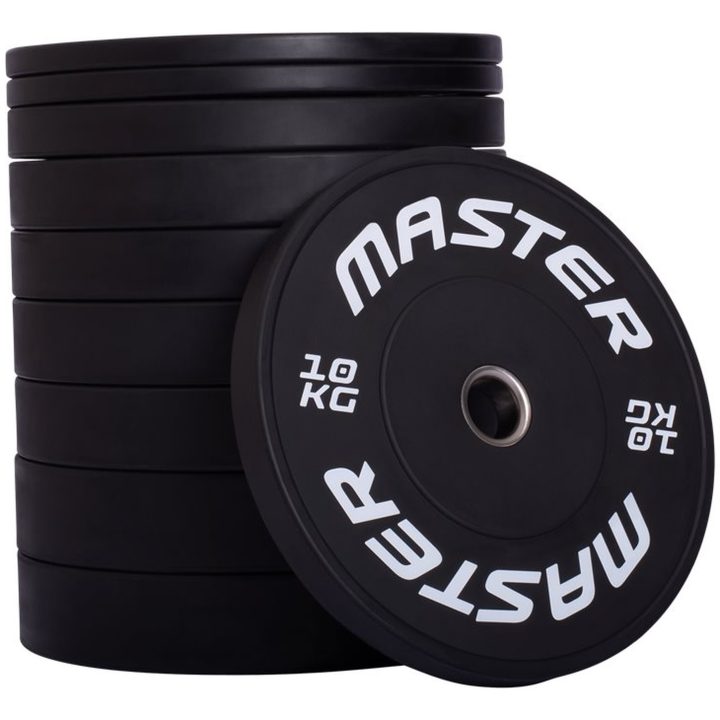 Viktset crossfit 150kg utan stång Master Fitness 150 kg – bild 2