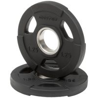 Viktskiva 50mm svart gummi Master Fitness
