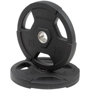 Viktskiva 50mm svart gummi Master Fitness