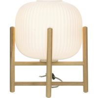 Vinda Bordlampa, Stor, Trä/vit ANETA HOME