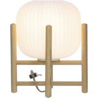 Vinda Bordlampa, Trä/vit ANETA HOME