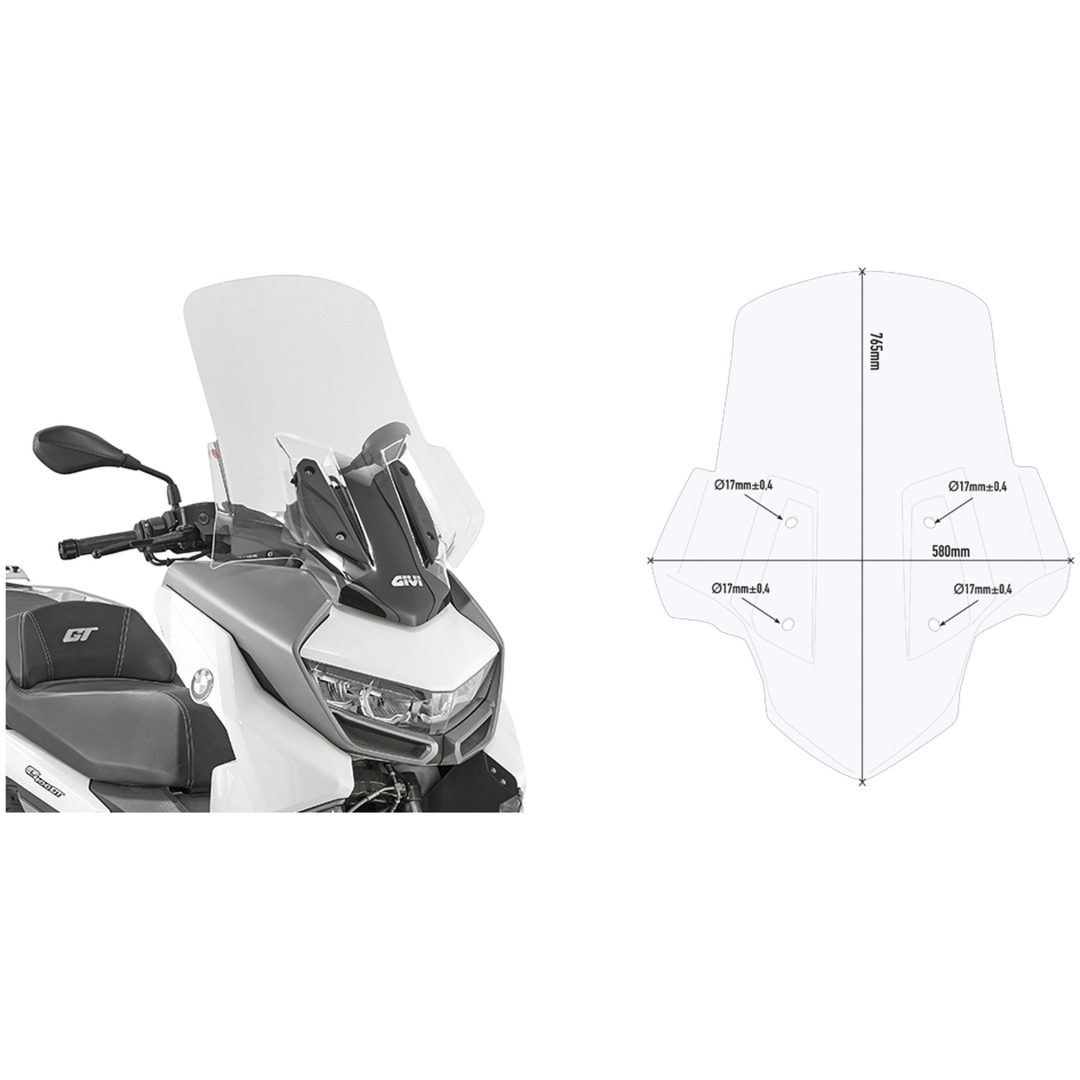 Vindavvisare 5132DT Givi C400GT (2019)