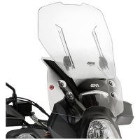 Vindruta Airflow Justerbar Transparent Givi