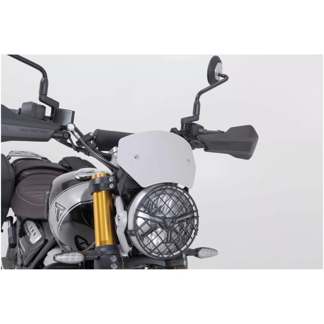 Vindruta Aluminium Silver SW-MOTECH