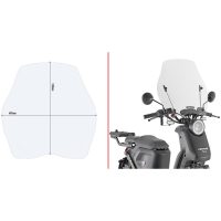 Vindruta D1155ST Transparent Givi