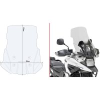 Vindruta D3117ST Transparent Givi