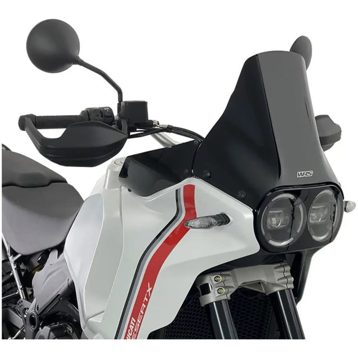 Vindruta Enduro Svart Blank WRS Vindruta – bild 2