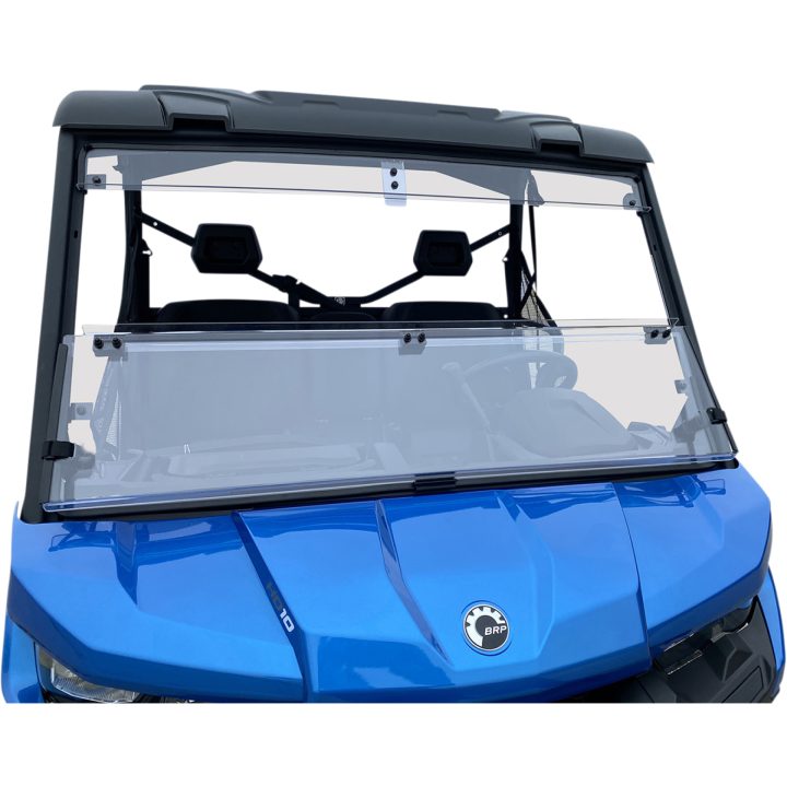 Vindruta Full Folding Klar Polycarbonate MOOSE RACING – bild 2