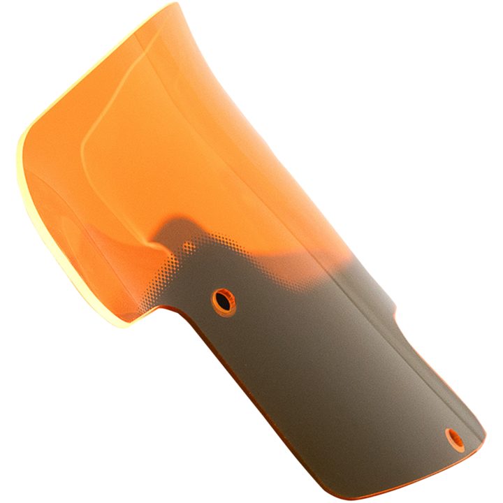 Vindruta Kolor Flare Orange KLOCK WERKS – bild 2