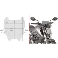Vindruta Modelspecifik Givi