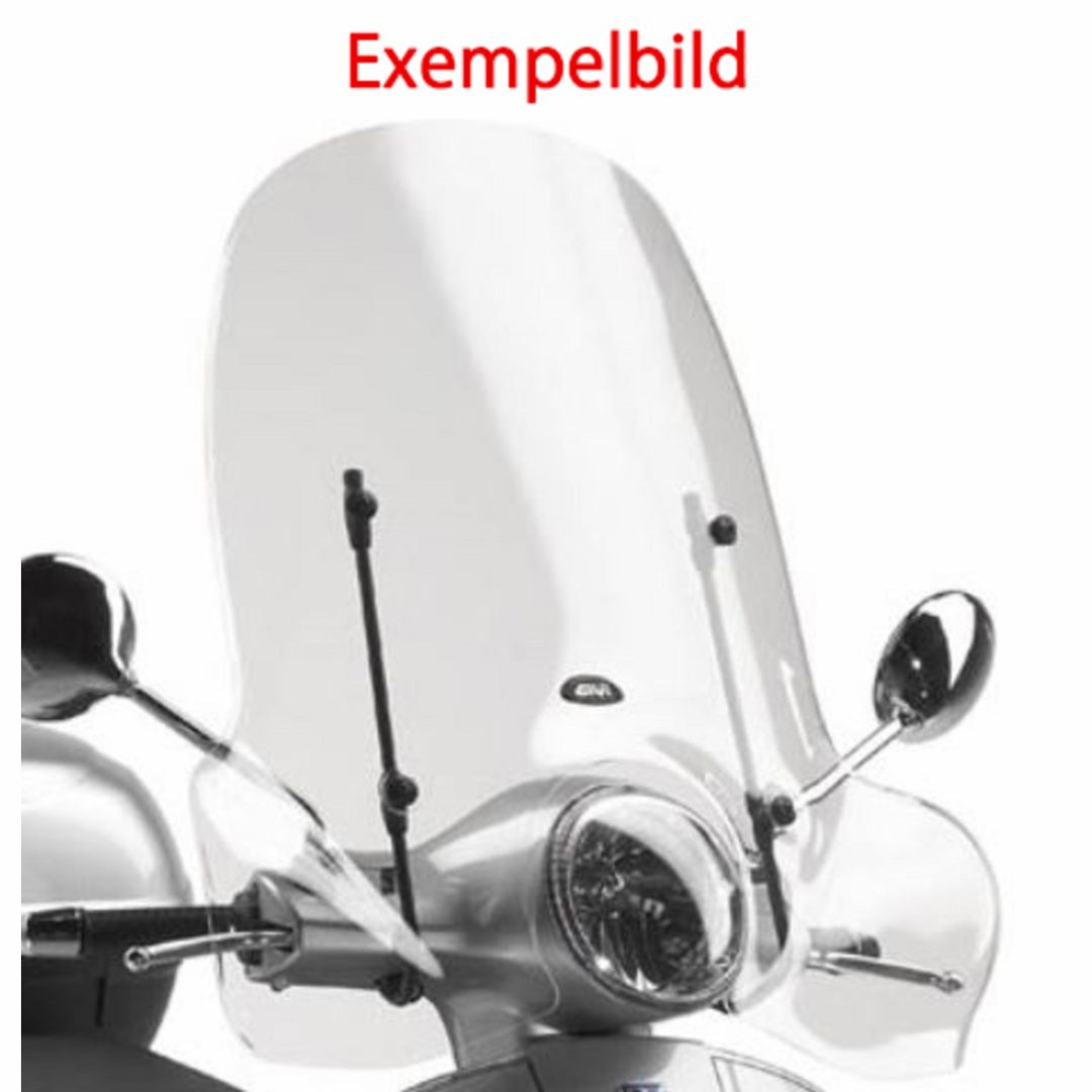 Vindruta Modelspecifik Givi klarglas 51,5 x 69,5 cm (H x W)