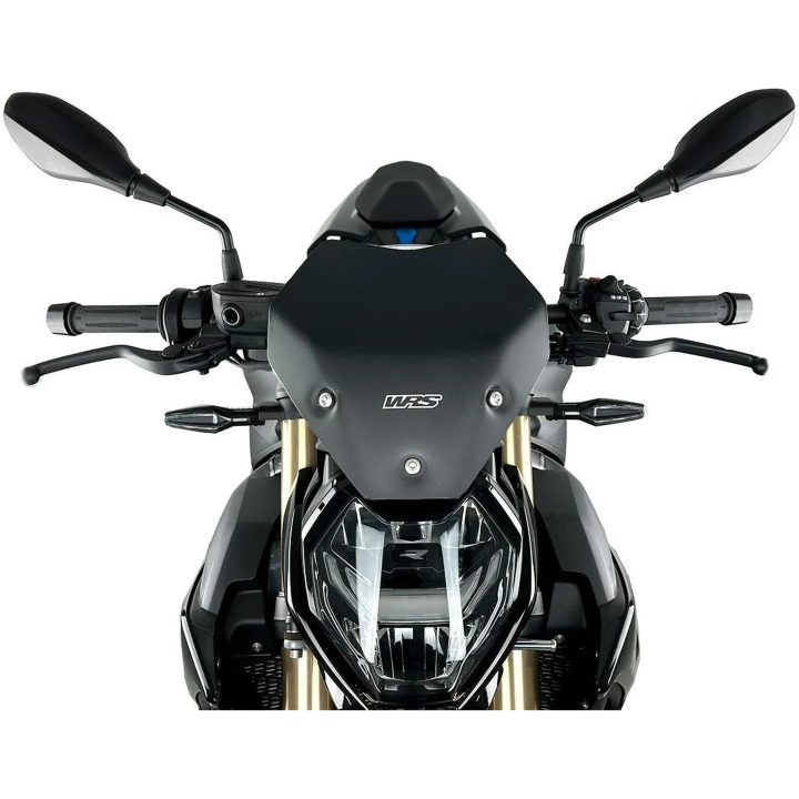 Vindruta Naked Bike Mattsvart WRS – bild 3