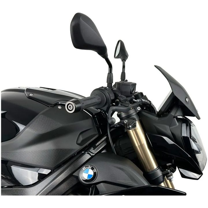 Vindruta Naked Bike Mattsvart WRS – bild 2