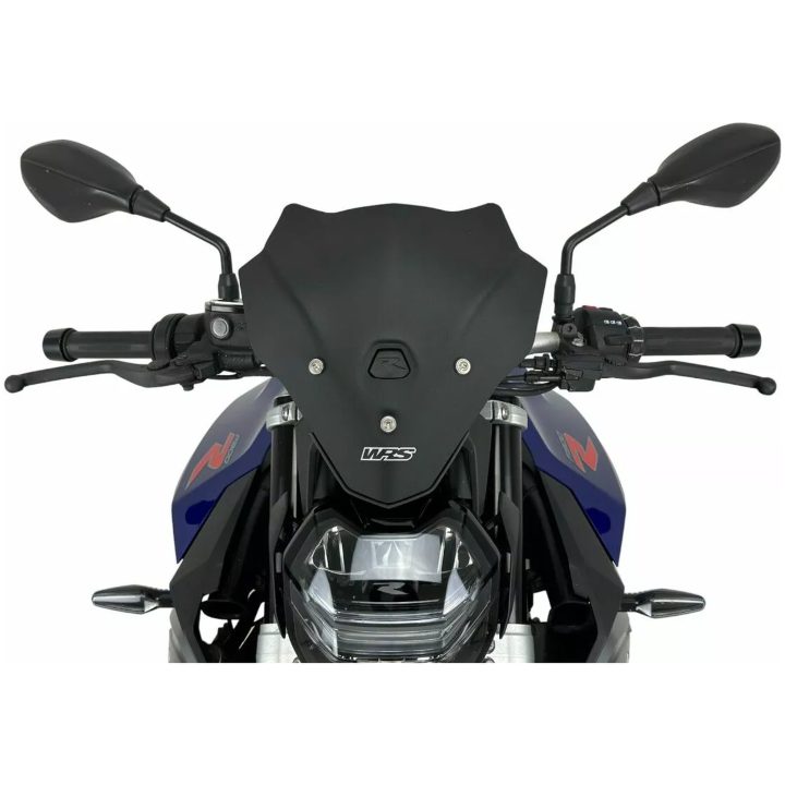 Vindruta Naked Bike Mattsvart WRS – bild 2