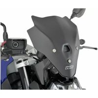 Vindruta Naked Bike Mattsvart WRS