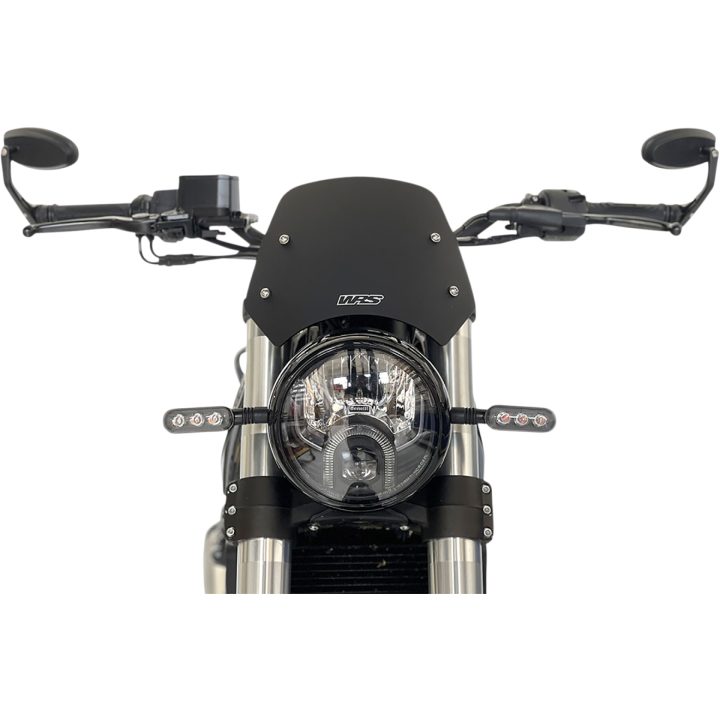 Vindruta Naked Bike Mattsvart WRS Vindruta – bild 2