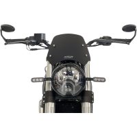 Vindruta Naked Bike Mattsvart WRS