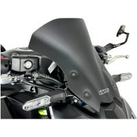 Vindruta Naked Bike Mattsvart WRS