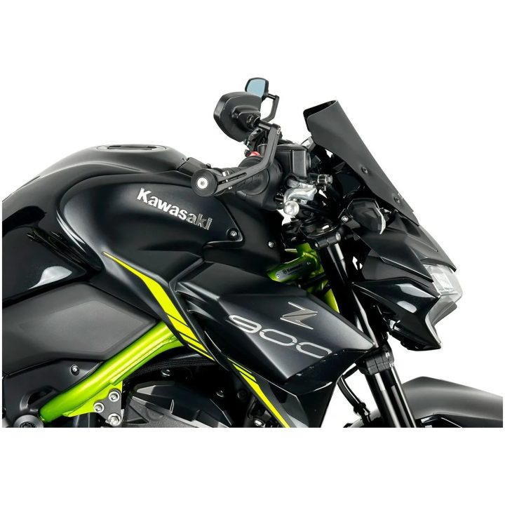 Vindruta Naked Bike Mattsvart WRS Vindruta – bild 3