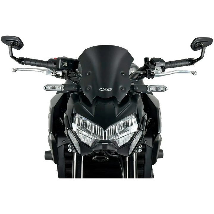 Vindruta Naked Bike Mattsvart WRS Vindruta – bild 9