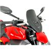 Vindruta Naked Bike Mattsvart WRS Vindruta – miniatyr 1