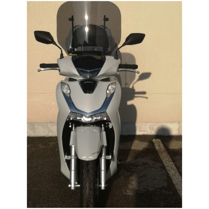 Vindruta Scooter Grå/rökfärgad BULLSTER Vindruta – bild 6