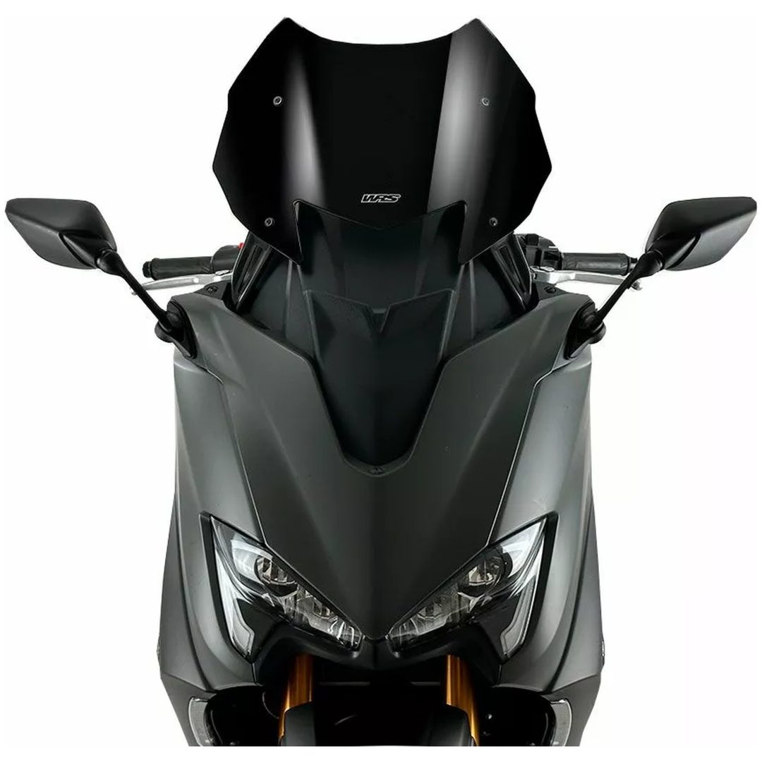 Vindruta Scooter Svart Glans WRS – bild 2