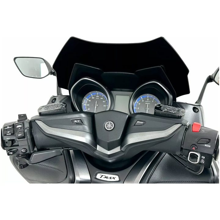 Vindruta Scooter Svart Glans WRS – bild 12