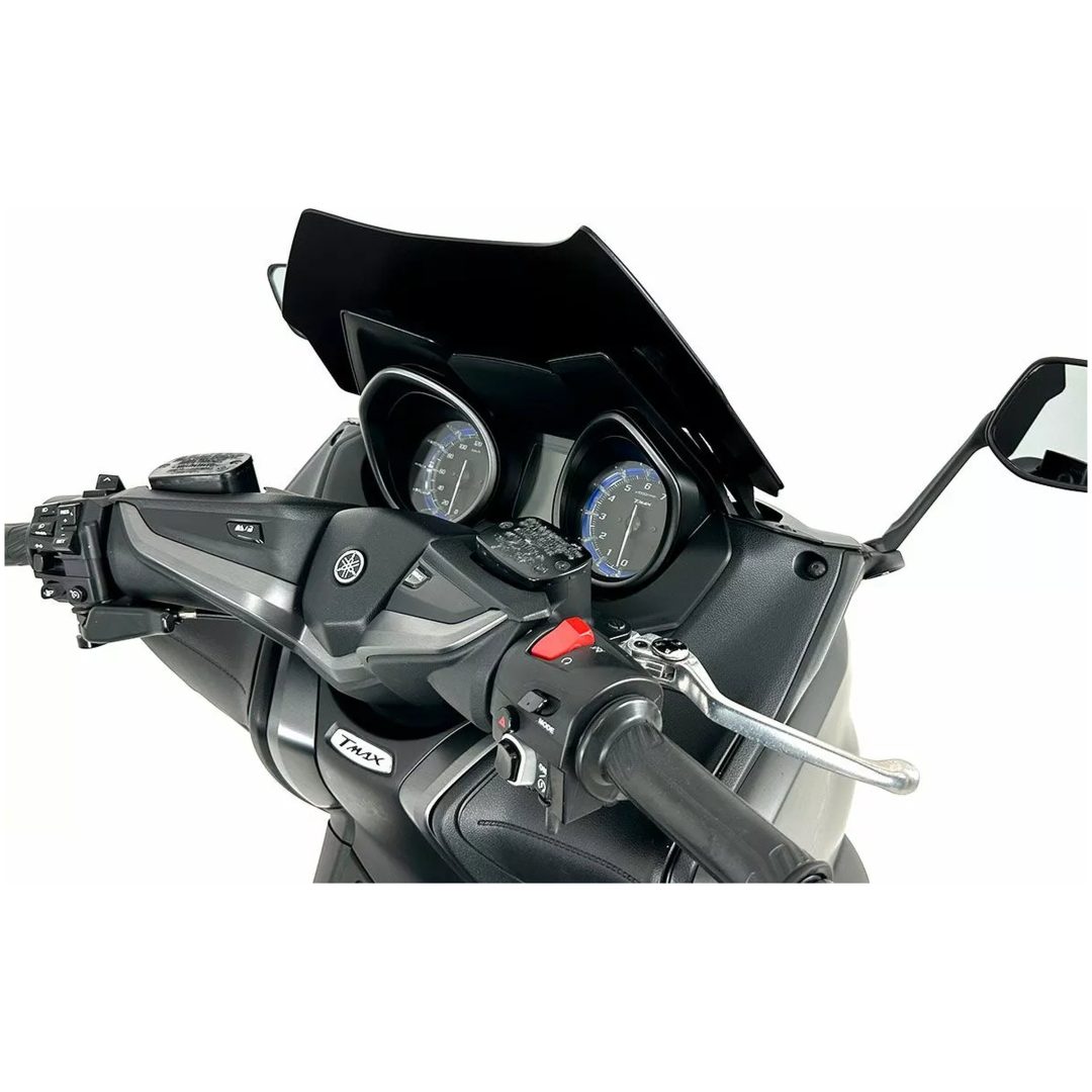 Vindruta Scooter Svart Glans WRS – bild 3